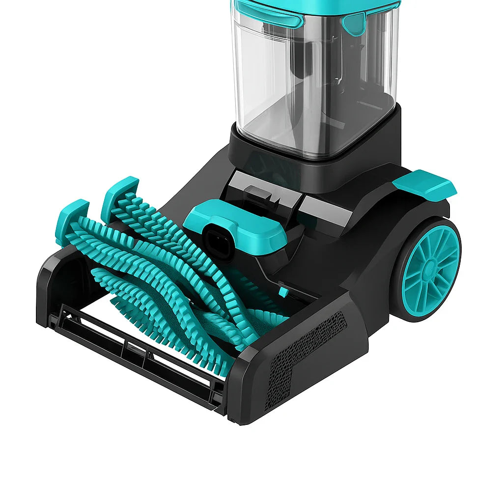 Aparat de Curățat Covoare HALEY HY-3916, 3600W, Rezervor Dublu, Încălzire Apă, Uscare Rapidă, 7.2 kg, 2.1L / 1.6L Capacitate